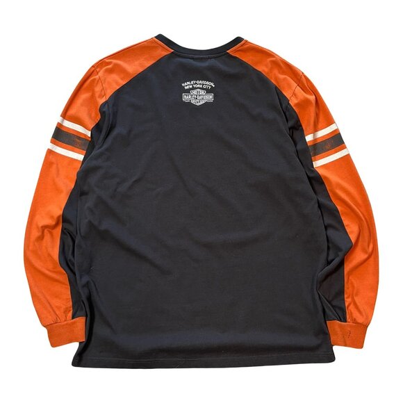 Harley Davidson Big Logo New York City Longsleeve Shirt XL - Picture 2 of 7